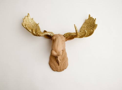 the_oscar_-_resin_moose_head_w_gold_glitter_antlers_-_faux_taxidermy_aedea6af