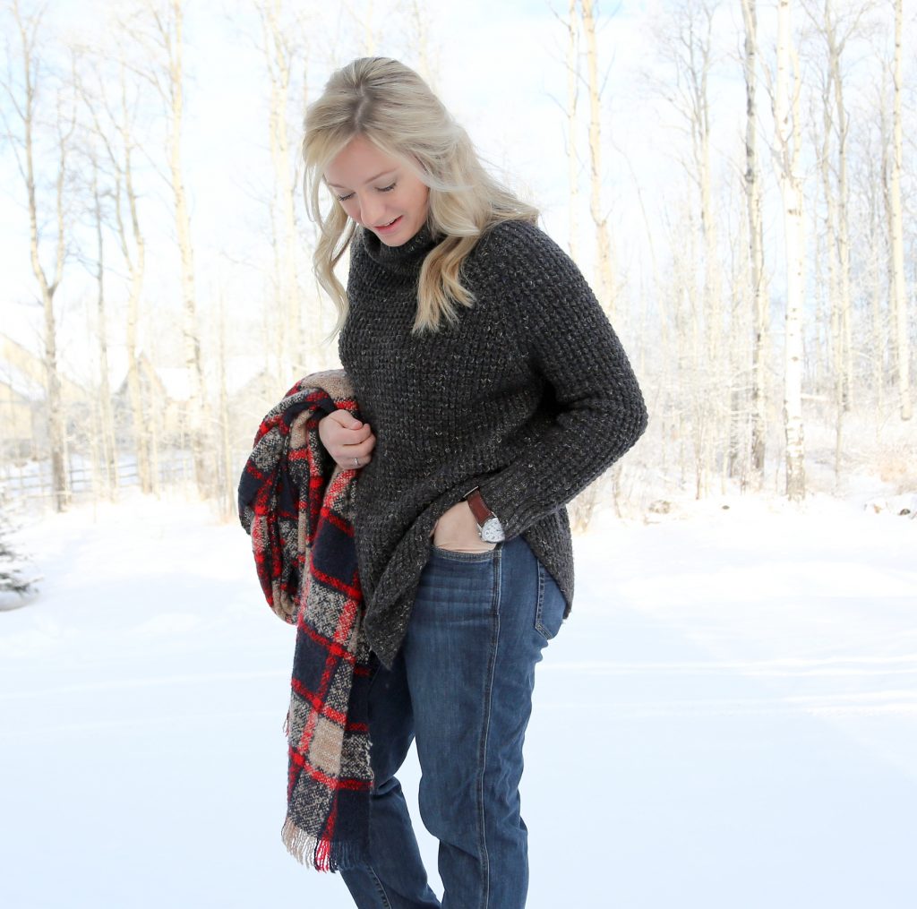Thick Knits and Plaid