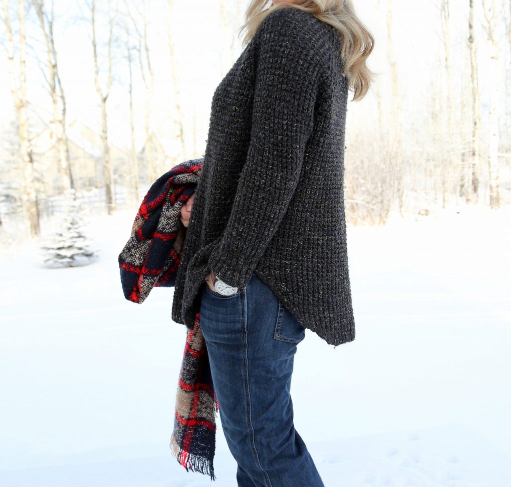 Thick Knits and Plaid