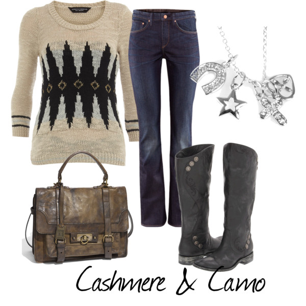 Saddle Blanket Inspiration - Cashmere & Camo