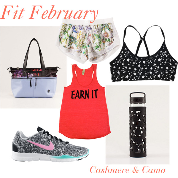 Fitness for February - Cashmere & Camo
